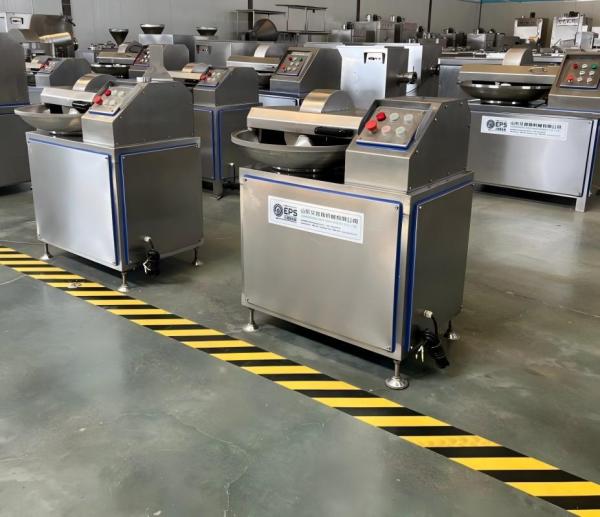 Commercial Vacuum 80L Bowl Cutter For Sausage And Meat Production