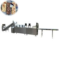 As porcas friáveis do granola do cereal do arroz P401 basearam a barra automática da laje que forma a máquina