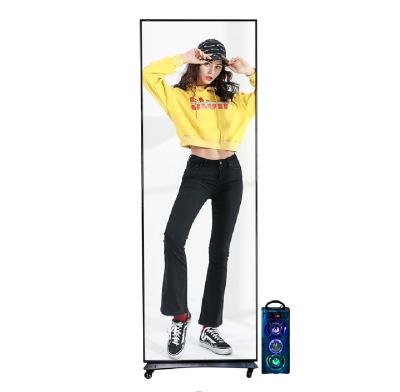 4mm/5mm Mirror LED Poster Display Screen 35kg Brightness 1000-1200nits