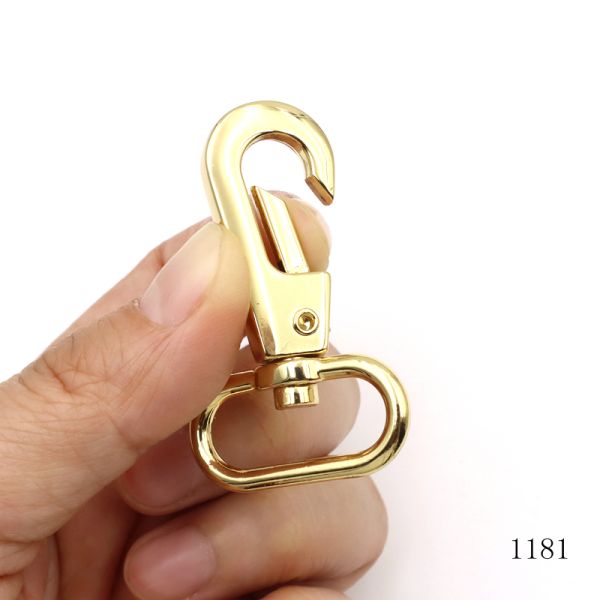 Gold Bag Hook Clip 26mm Key Chain Clasp For Bag Lanyard Hardware