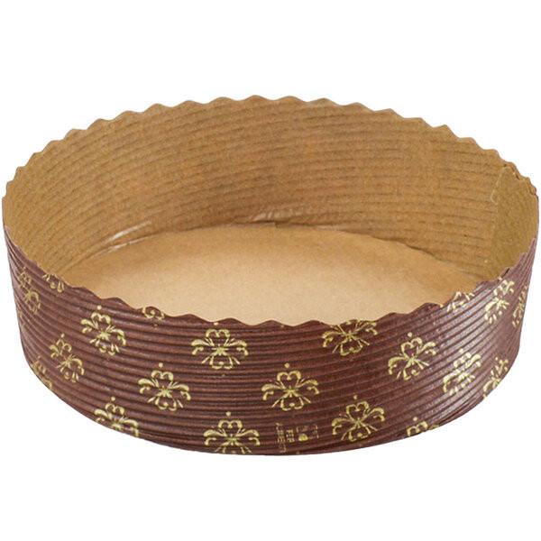 O molde de cozimento ondulado Rk Bakeware do papel de embalagem revestiu