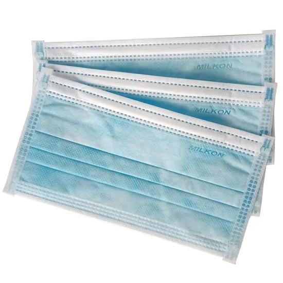 Public Place Disposable Medical Face Mask , 3 Ply Earloop Procedure Masks