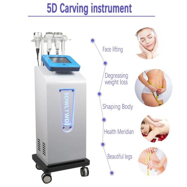 Салон 5D высекая 500W bodyshape уменьшая машину 80K вакуумирует жирный взрывать