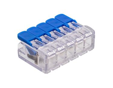 WAGO 2201 221 копия PCT 412 413 414 415 Мягкие жесткие разъемы для проводов Quick Inner 450V 32A Strip 10mm
