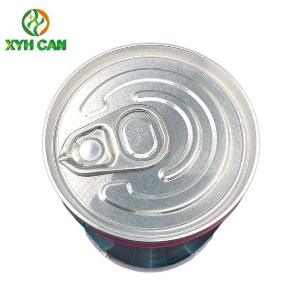 FDA 0.23mm Thick CMYK Printing Food Tin Cans For Oat Food