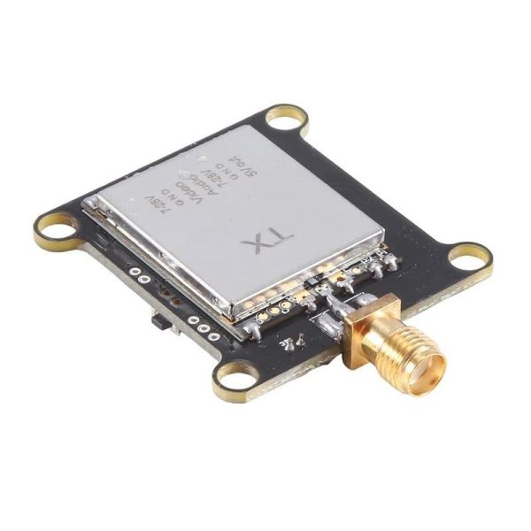 Kimpok Ultra Long Range 1.2G 1W VTX Drone Accessory Video Transmitter Switchable Power 25mW/200mW/1000mW FPV VTX 8CH