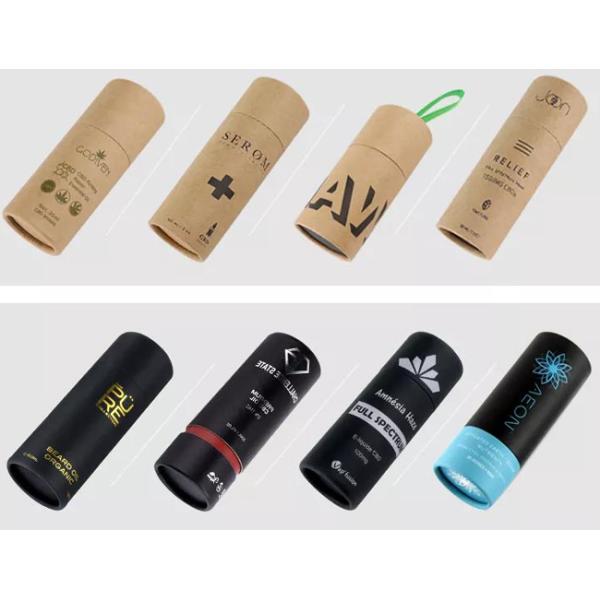 Embossing Kraft Paper Tube Packaging