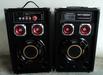 2.0CH Professional speakers usb/sd/fm,stage speaker