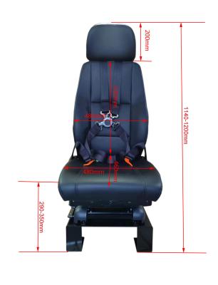 Assento estático S802 Assentos para veículos mecânicos de engenharia Assentos para guindastes