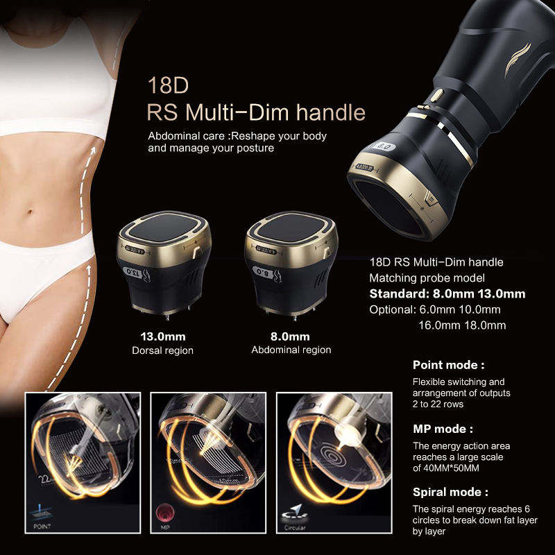 22D HIFU Face And Body Machine 1200W For Face Lift / Body Contouring