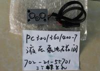 Pièces de rechange d'excavatrice de vanne électromagnétique de vitesse pour PC300-7 PC360-7 702-21-55701 702-21-56900 702-21-57500