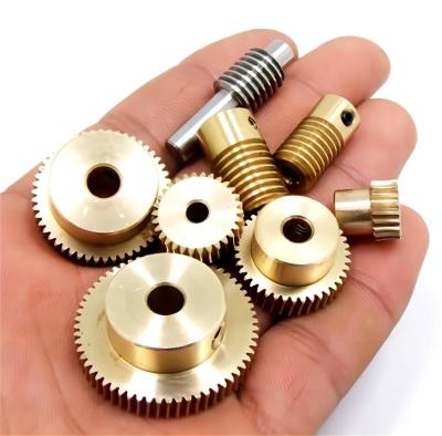 0.8 Module Worm And Worm Wheel , Metal Worm Gear Set For Electrical Curtain System