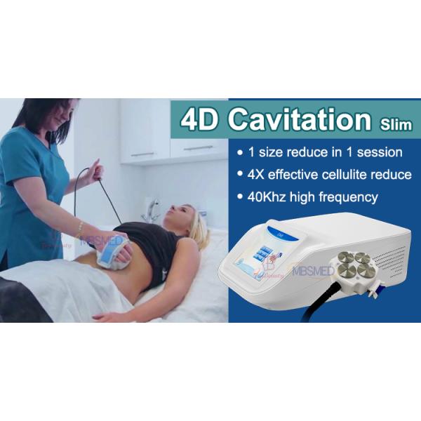 Ultrasound 4D Cavitation Slimming Machine Vacuum Body Cellulite Removal