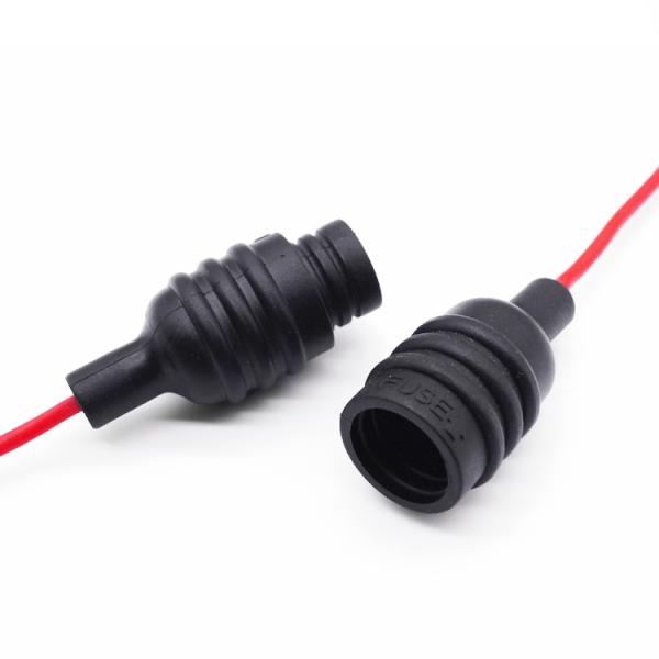 防水 6x30mm 14 16 ゲージ AWG タイプ インライン AGC ガラス管ヒューズホルダー