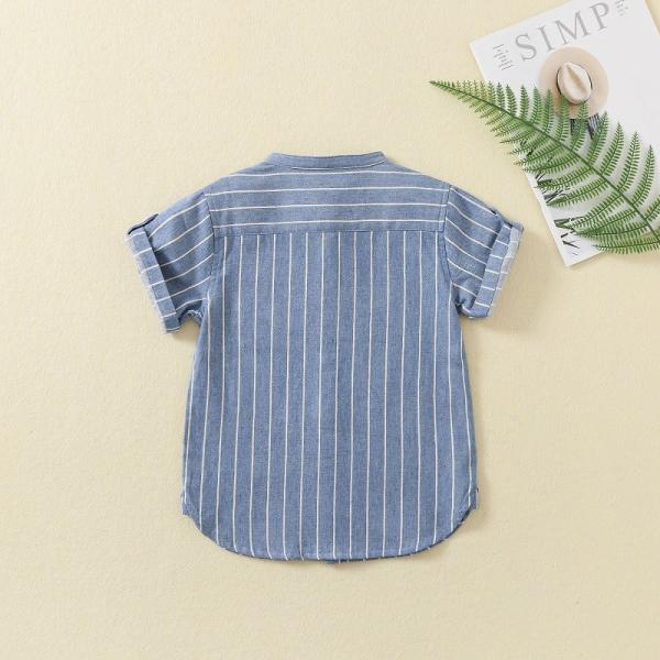 Customizable children clothing boys plain shirts boys Fashion new products summer clothes shirts for kids