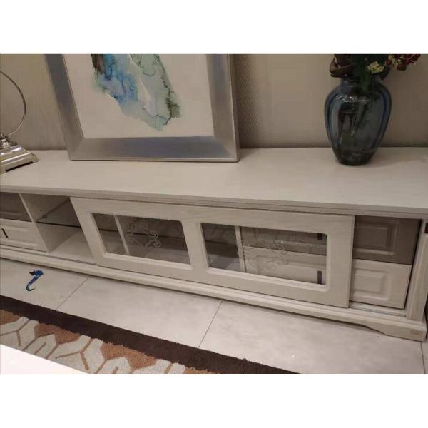 Elegant European Contemporary Furniture , 3 Piece Living Room Cabinet Set