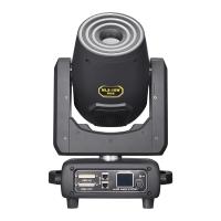 Rated Frequency Laser 3D Ring RGB Animation Patterns Moving Head Light