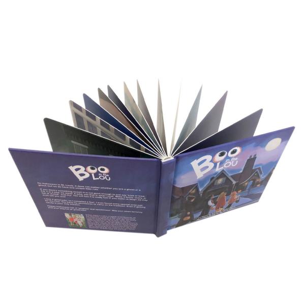 Hardcover Art paper Board Book Printing Service Gloass Lamination