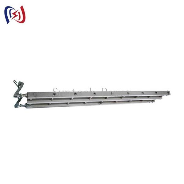 Escalera de gancho de aleación de aluminio 2.5M 1.5KN Carga