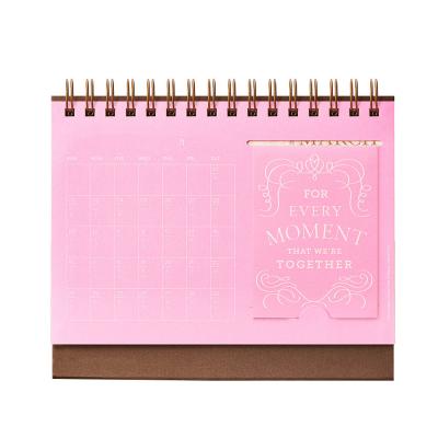 Custom Printing Christmas Desk Table Stand Flip Calendar 2023