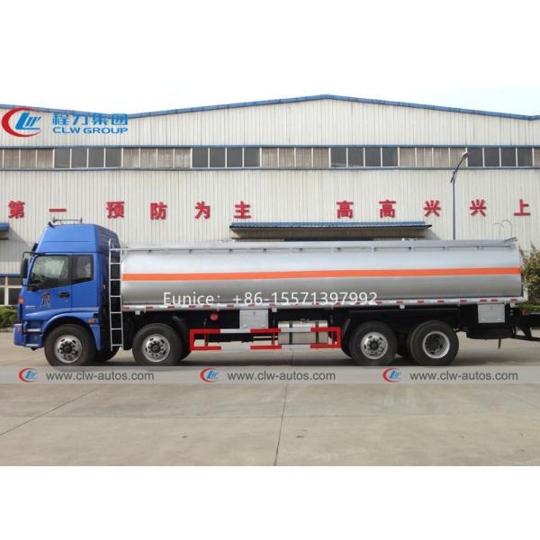 8x4 32m3 22tons Carbon Steel Fuel Transport Truck 12 Wheels Diesel Tanker Trailer