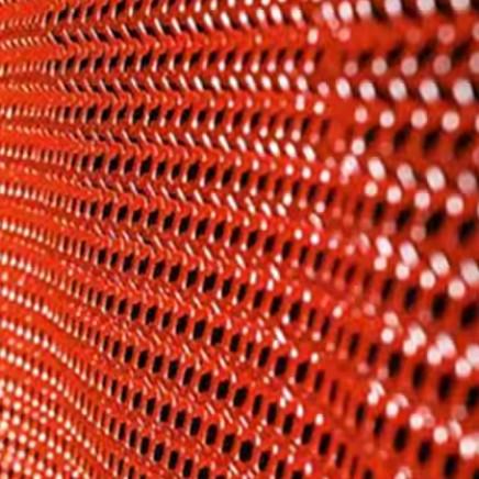 Corrosion Resistant Metal Ring Mesh Electroplated Surface For Architectural Design