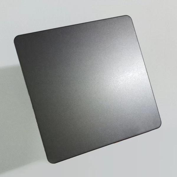 201 Rectangular Colored Stainless Steel Sheet Plate Sandblasted Titanium