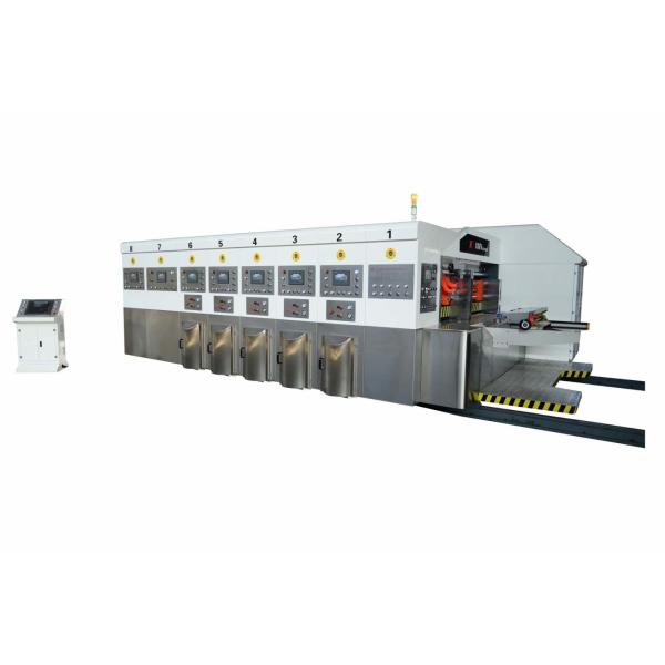 30kw Carton 2 3 4 Color Printing Slotting Die Cutting Machine
