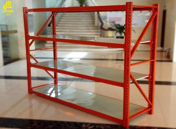 Corrosion Protection Medium Duty Racking System , Metal Warehouse Shelving Systems