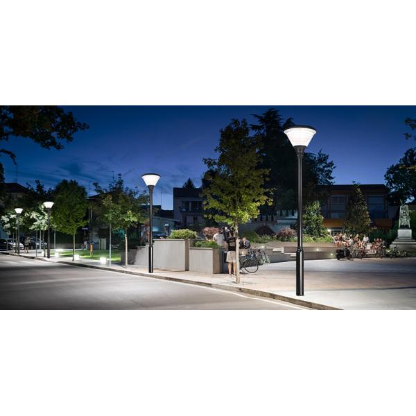 Luz solar de jardín IP65 de aluminio impermeable 25W 35W de potencia AC