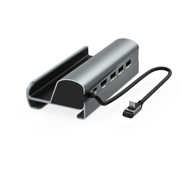 USB-узло быстрой передачи данных типа C с TF/SD-карточкой для легкой переноски