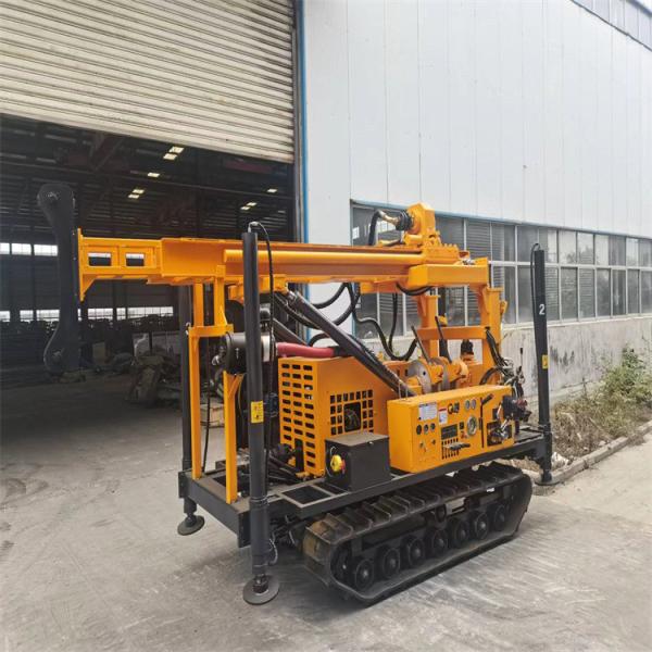 poço de água de 400m que fura a retirada do núcleo hidráulica da exploração de Rig Deep Hole Pneumatic Crawler