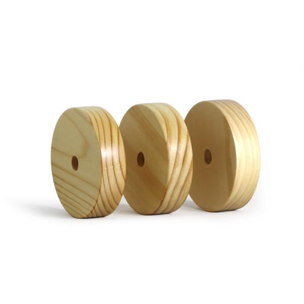 Ruedas de madera Drift Juguetes de madera Artesanías para automóviles Accesorios Mini Rueda de afición de madera