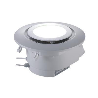 240V AC Banheiro LED extractor de luz de escape Ventilador de ventilação de teto com ventilação