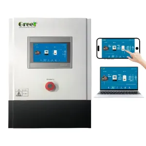 Grid-tied Wind Turbine Controller With Protection Function LCD Touch Screen and Mornitoring