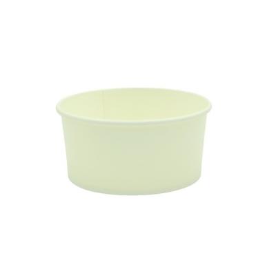 Waterproof  Disposable Paper Bowl Durable 1500ml With Lid OEM