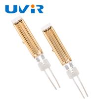 Gold Plated Twin Tube Short Wave Infrared Heating Lamp 400-6000W