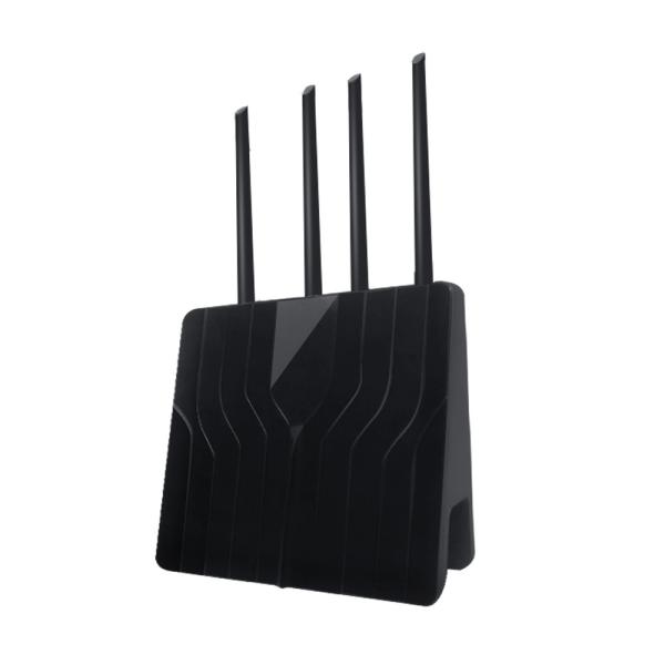 Dualband Fastest Wifi 6 Mesh Router Gigabit 1800Mbps Black Color For Home