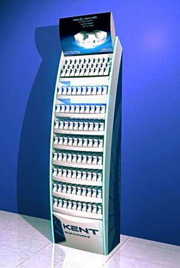 black wire candle display rack