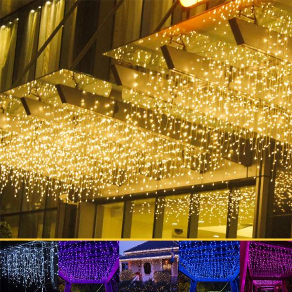13W 5M LED Ice Bar Lamp Plug-in for Rainproof Festival Light Strings in AC200-240V