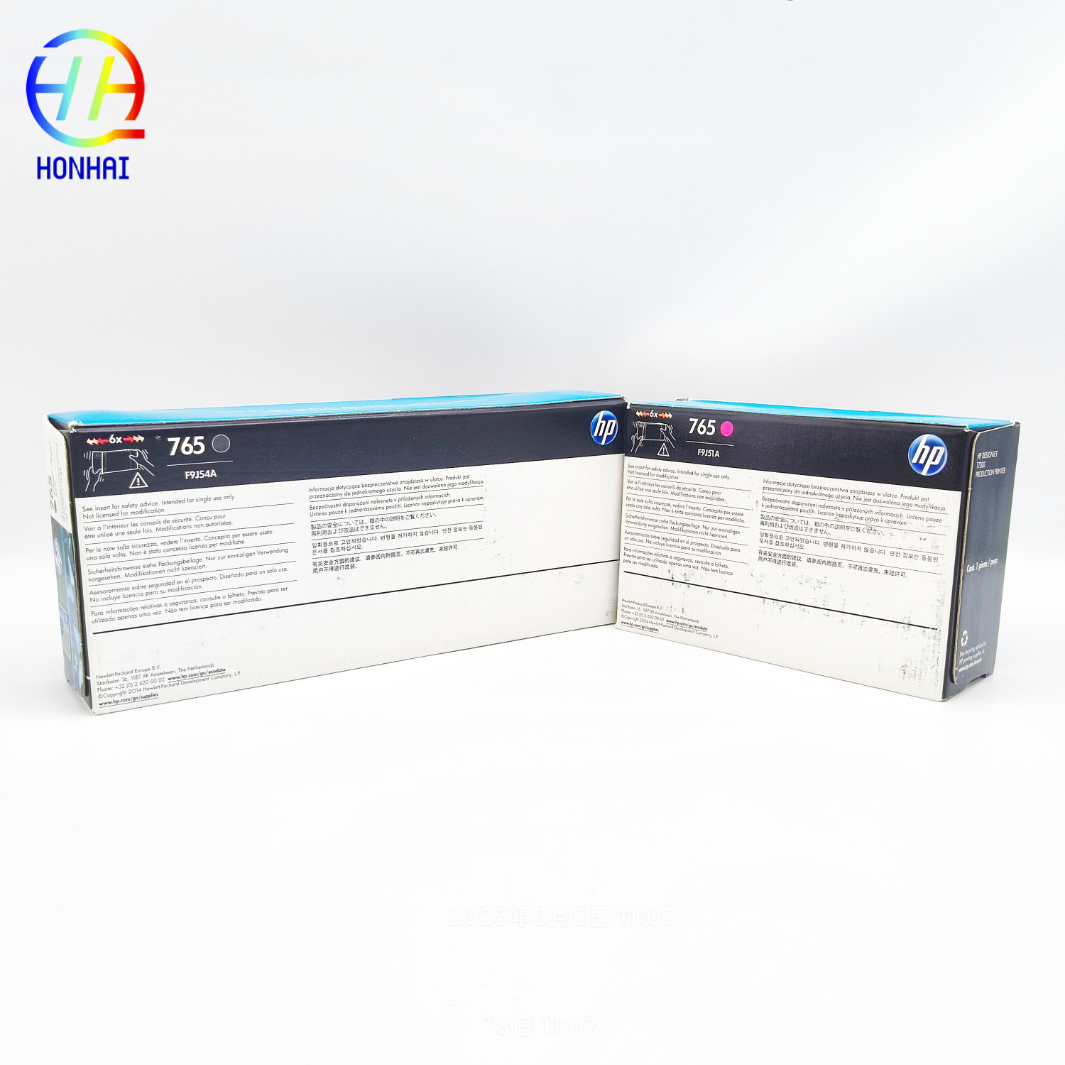 Original HP 765 Ink Cartridge Matte Black and Magenta for DesignJet T7200