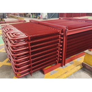 ISO9001 Préchauffage à l'air par chaudière en acier au carbone à haut rendement de transfert de chaleur