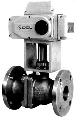 DCLR Electronic O Type Shut Off Ball Valves 1.6MPa 4MPa 6.4MPa Nominal Pressure