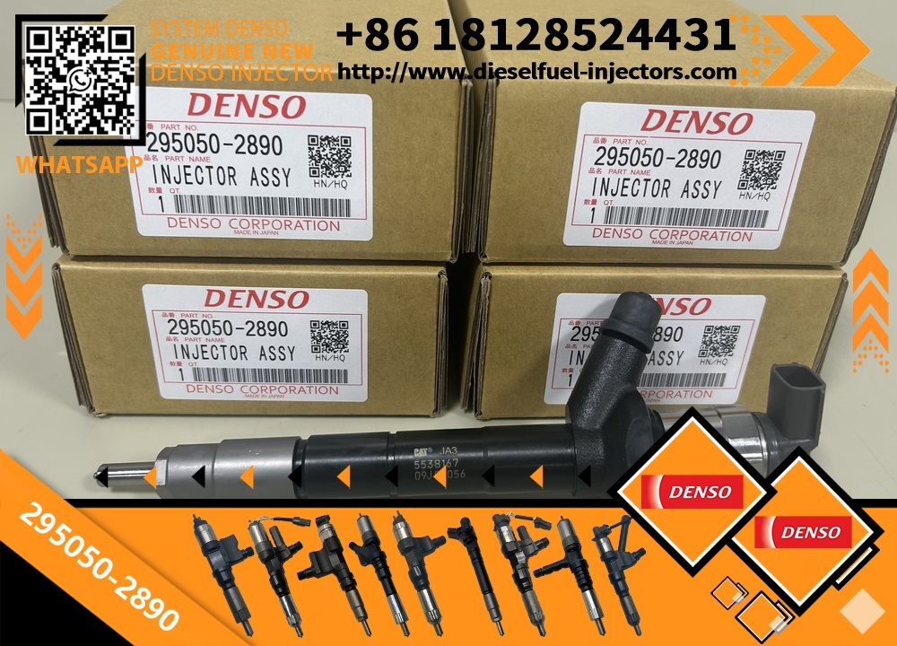 High Quality Manufacturer Diesel Injector 295050-1200 295050-2890 5538167 5637897 Steel New for C2.8 C4.4 Engines Replacement