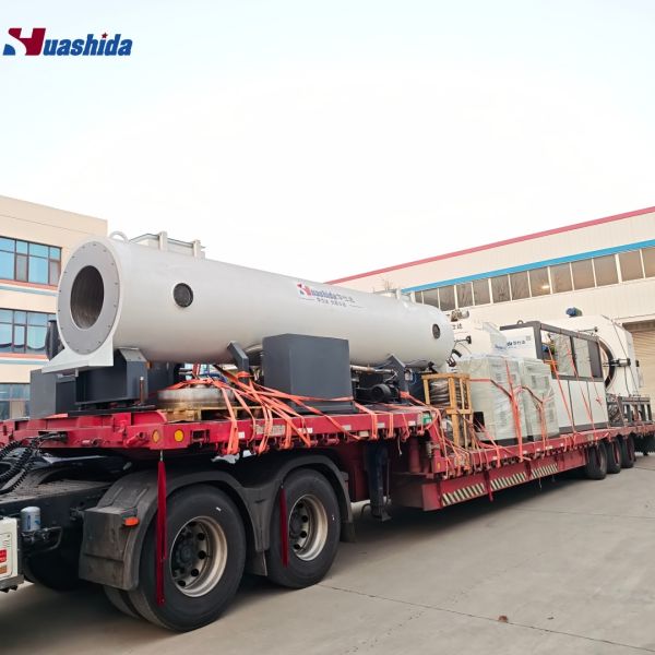 Automatic HDPE Jacket Pipe Production Line for Pre-Insulated Heating Pipes