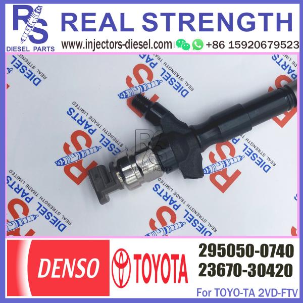 295050 0740 Diesel Fuel Injectors 2950500740 Injector Assembly 295050-0740 For Toyota Hiace 2.5 D 2KD-FTV