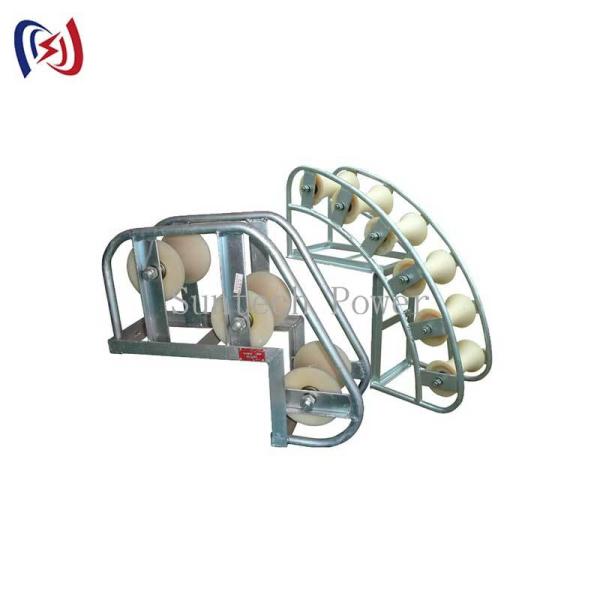SHJ Cable Pithead Roller with R450/R700 Curvature Radius, 10KN Rated Load, and 160mm Max Cable Diameter for Underground Cable Direction Change