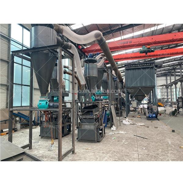 Solar Panel Machinery Electric Engine Provided for Recycling Scrap Ions in Construction Works