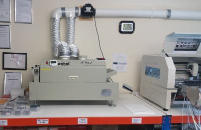 T961 Infrared Heating SMT Reflow Oven 3.5kw 230*730mm Soldering Oven Puhui T-961