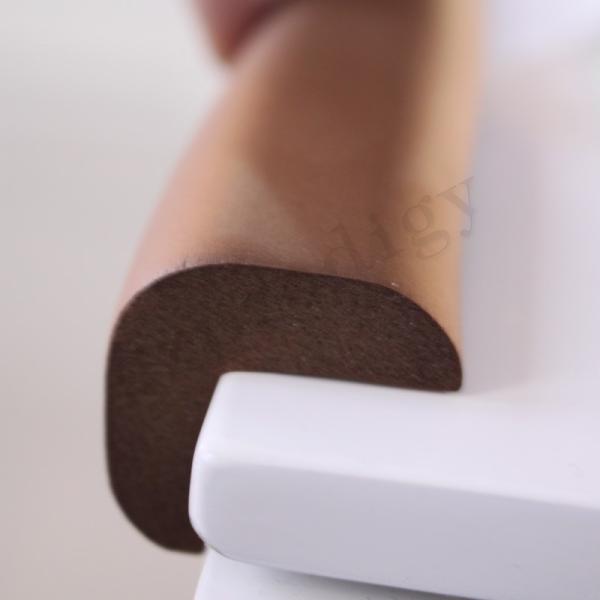 Fireproof Table Plastic Edge Guard Strip Multiscene Anti Collision